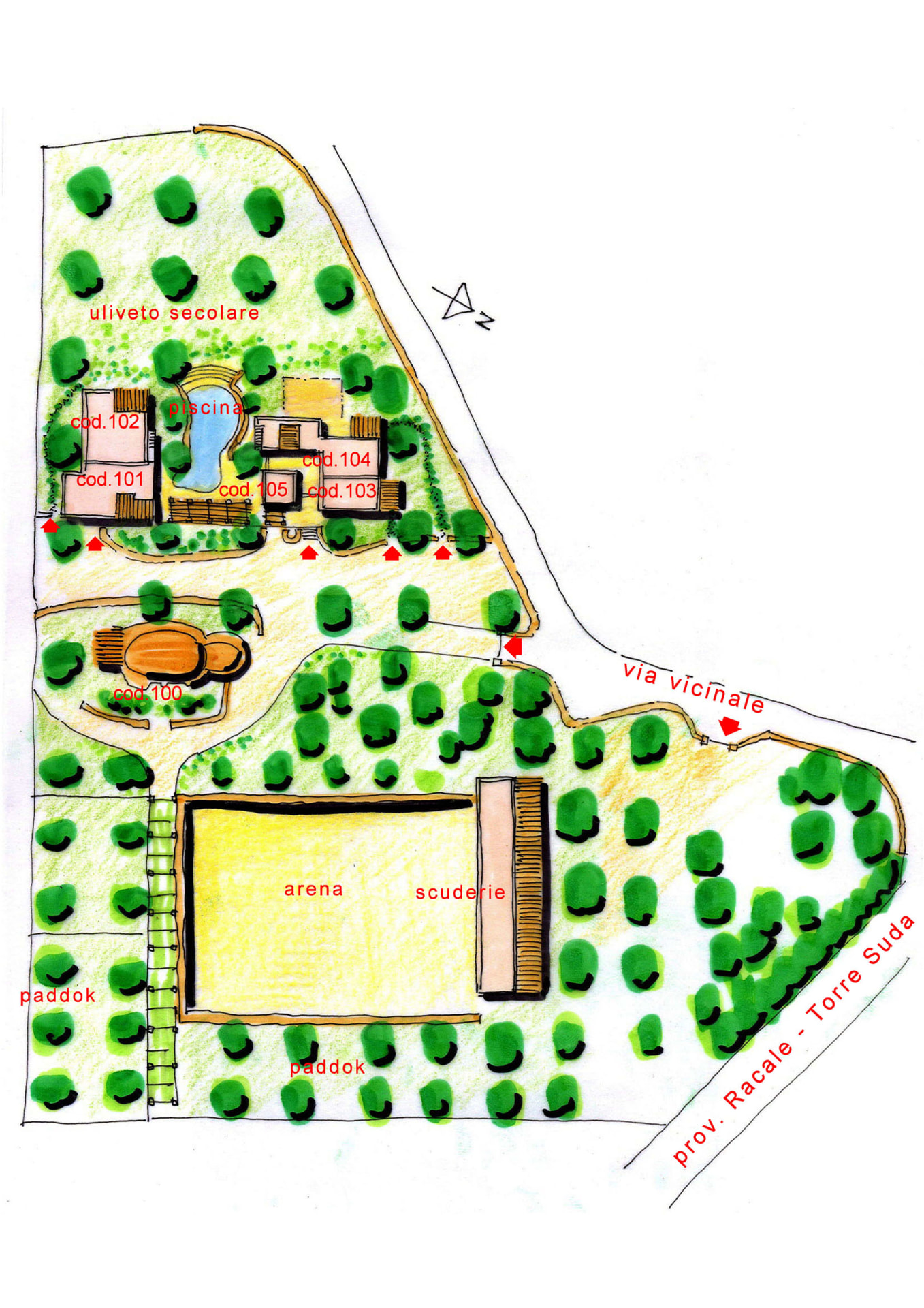 Mappa della struttura 2